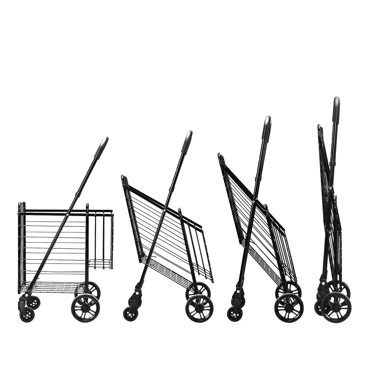 Adjustable Height Shopping Trolley