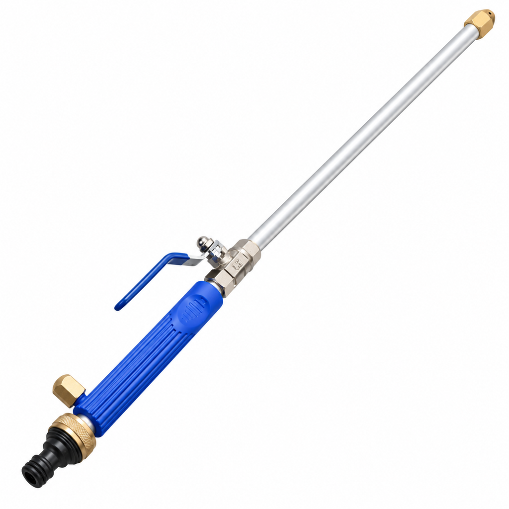 High Pressure Hose Spray Wand – Garden Hose Nozzle