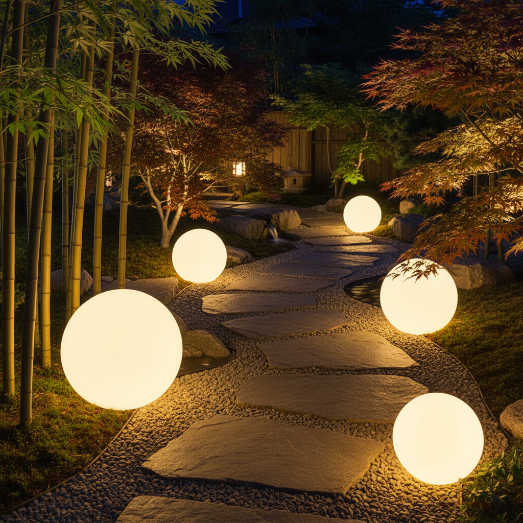 4 Balls Japanese Garden