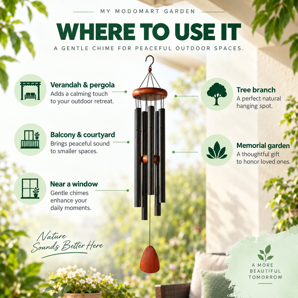 Wind Chimes for Garden – Sympathy Gift and Memorial Wind Chimes