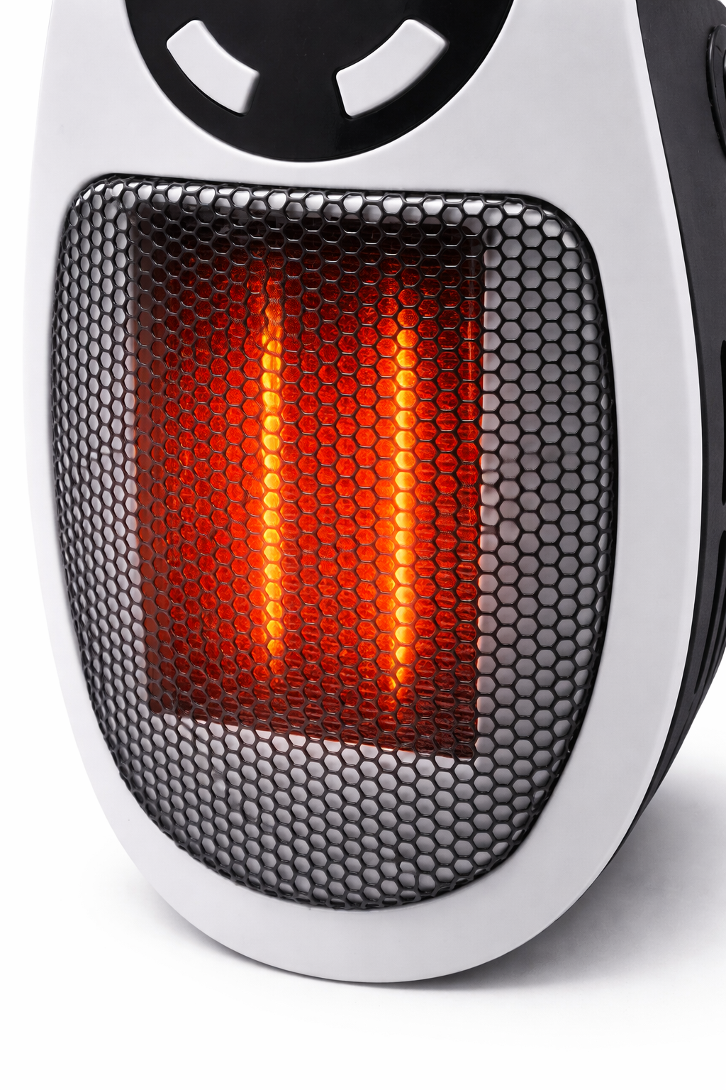 Compact 500W Personal Desk Heater with Timer and LED Display