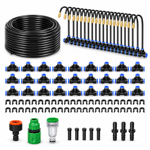 20m Garden Cooling Kit – Patio Misting System