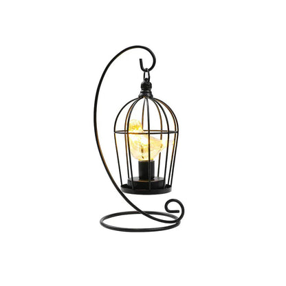 Creative Vintage Birdcage Table Lamp