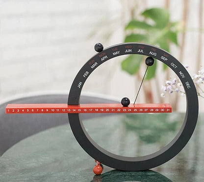 Perpetual Magnetic Calendar — Modern Desk & Wall Design