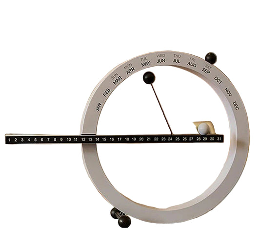 Perpetual Magnetic Calendar — Modern Desk & Wall Design