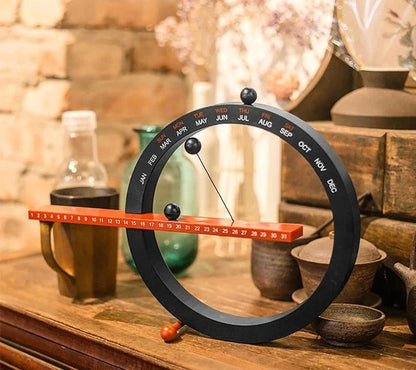 Perpetual Magnetic Calendar — Modern Desk & Wall Design