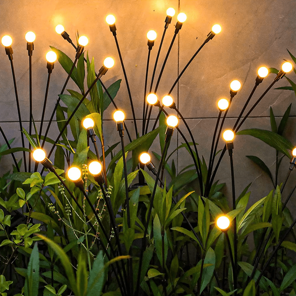 Solar Garden Lights – Firefly design – plastic 0