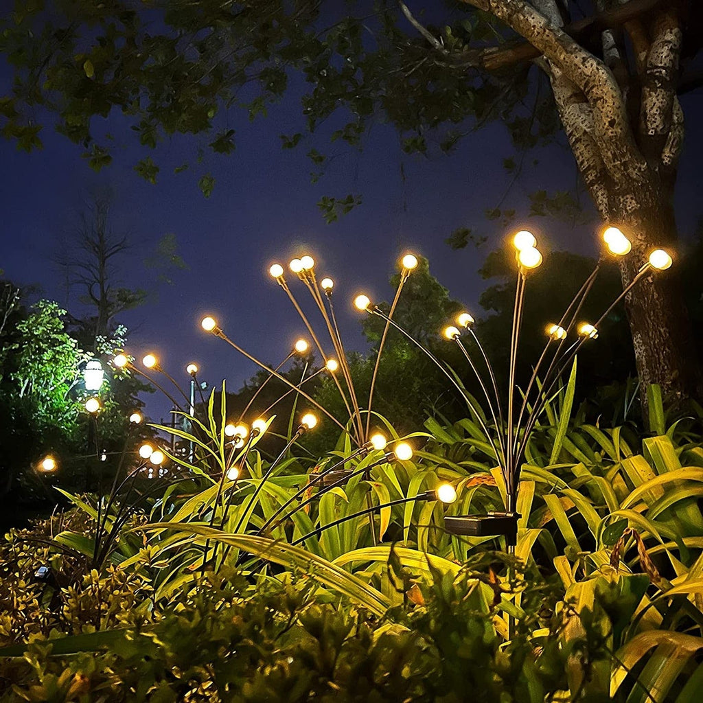 Solar Garden Lights – Firefly design – plastic 2