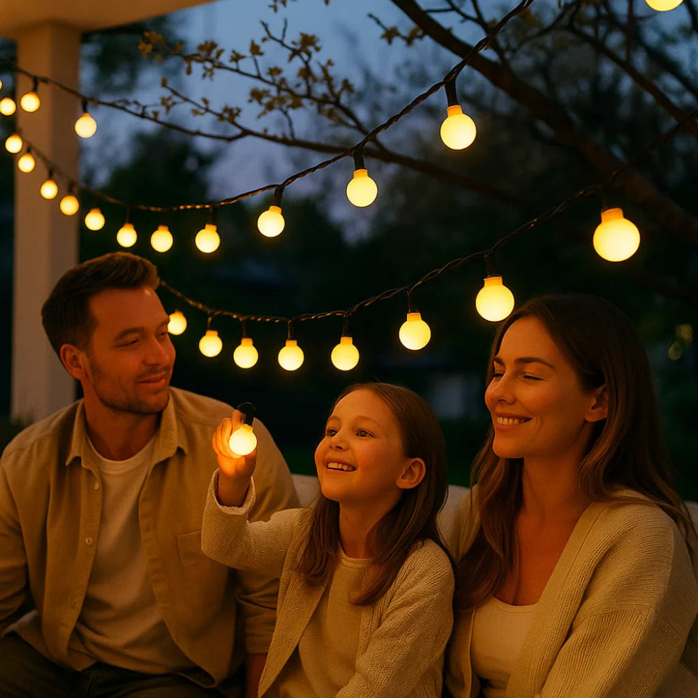 Solar Garden Lights – Waterproof LED with automatic sensor – multi-coloured. 1
