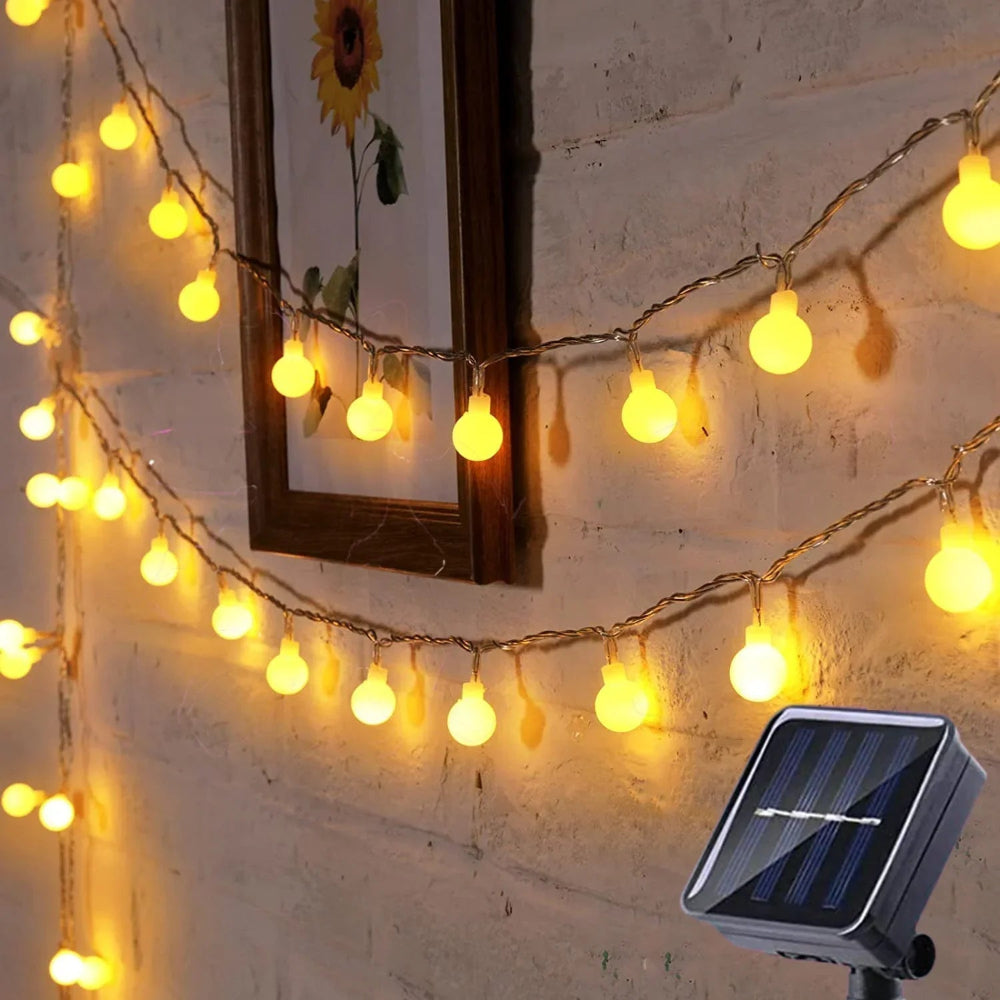 Solar Garden Lights – Waterproof LED with automatic sensor – multi-coloured. 5
