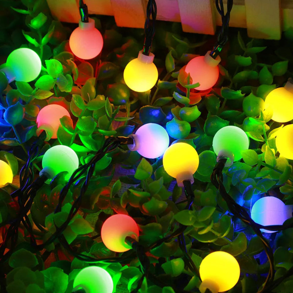 Solar Garden Lights – Waterproof LED with automatic sensor – multi-coloured. 8