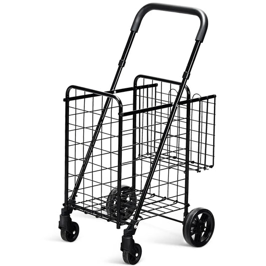 Adjustable Height Shopping Trolley