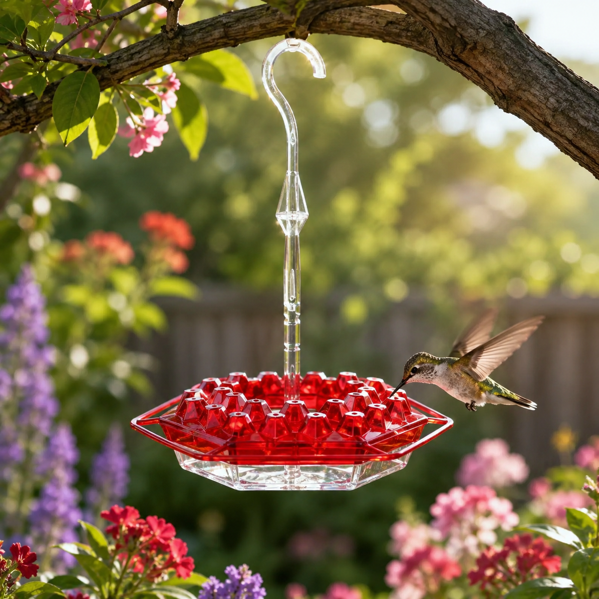 Hummingbird Feeder – Ant-Proof Hanging Bird Feeder with Hook