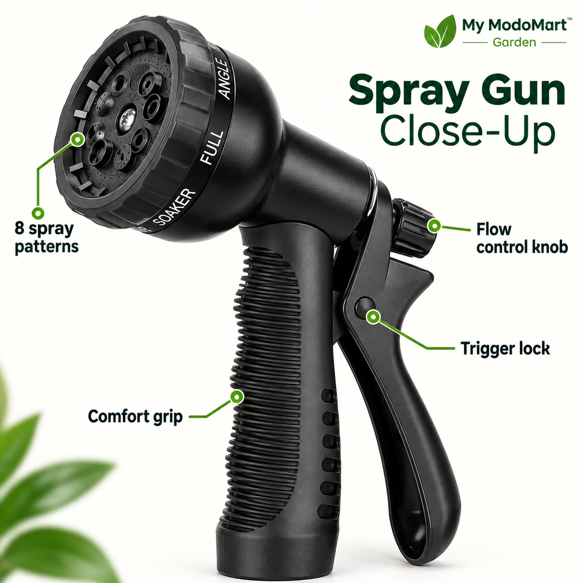 Expandable Garden Hose with Nozzle – Flexible Water Hose, 7.5–30m