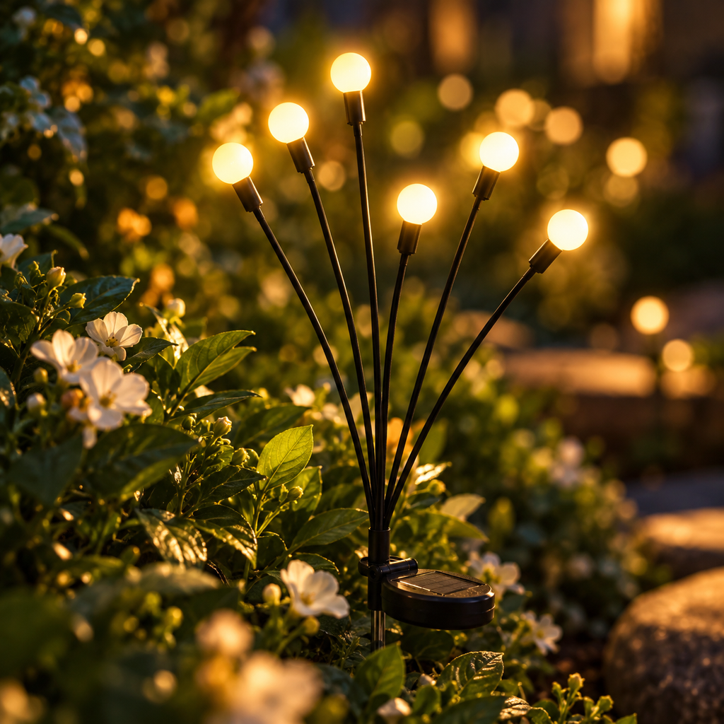 Solar Firefly Lights – Outdoor Solar Garden Lights, IP65