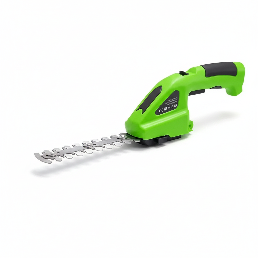 Cordless Grass Trimmer - overhead top-down angle