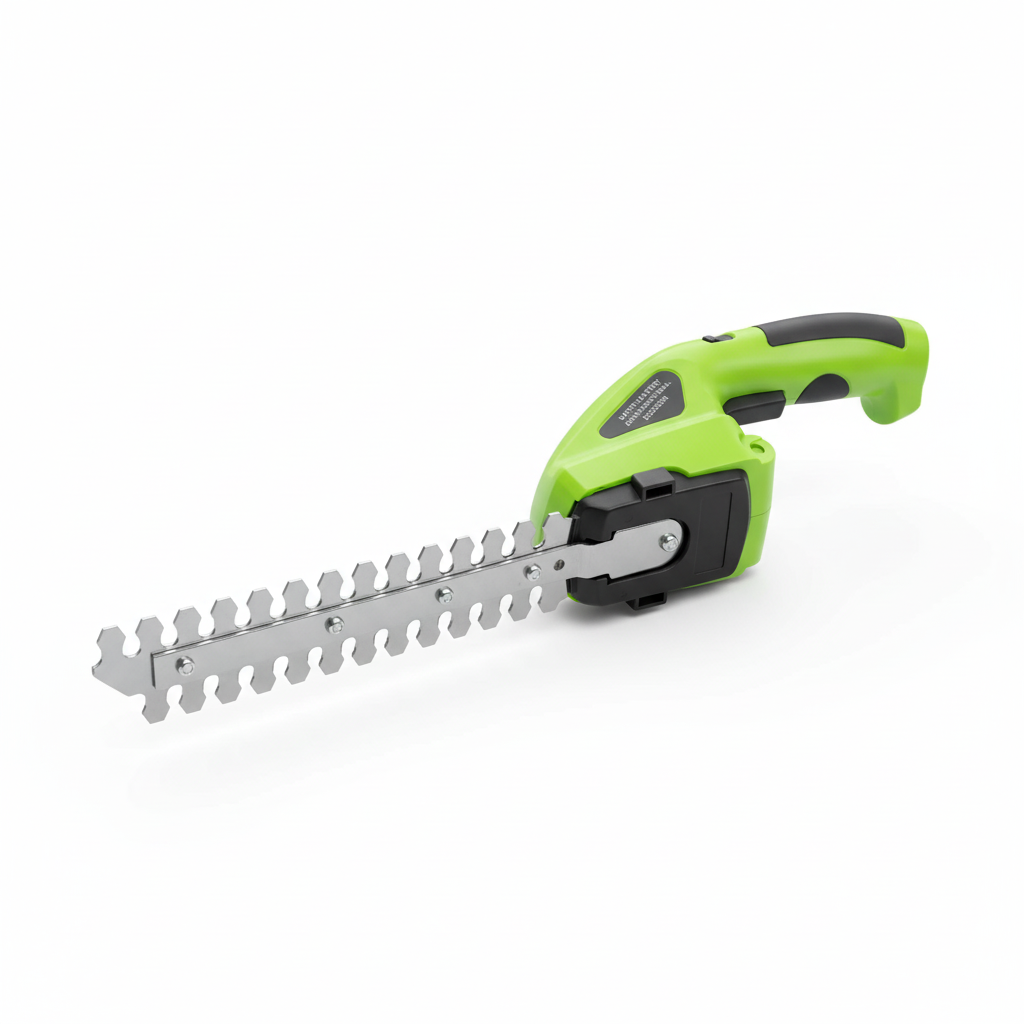 Cordless Grass Trimmer - white background low angle
