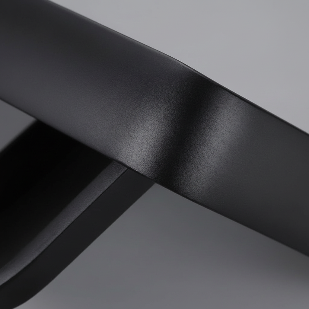 Corner detail - light gray wall