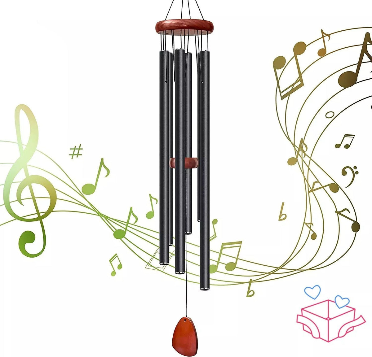Wind Chimes for Garden – Sympathy Gift and Memorial Wind Chimes