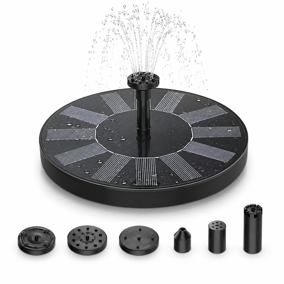 Solar Water Fountain – Bird Bath Fountain and Solar Fountain Pump