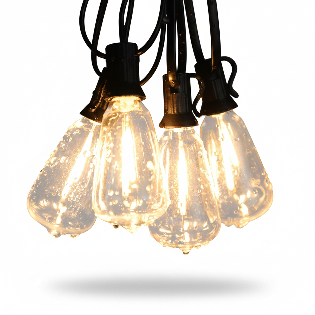 GMC White Background – String Lights