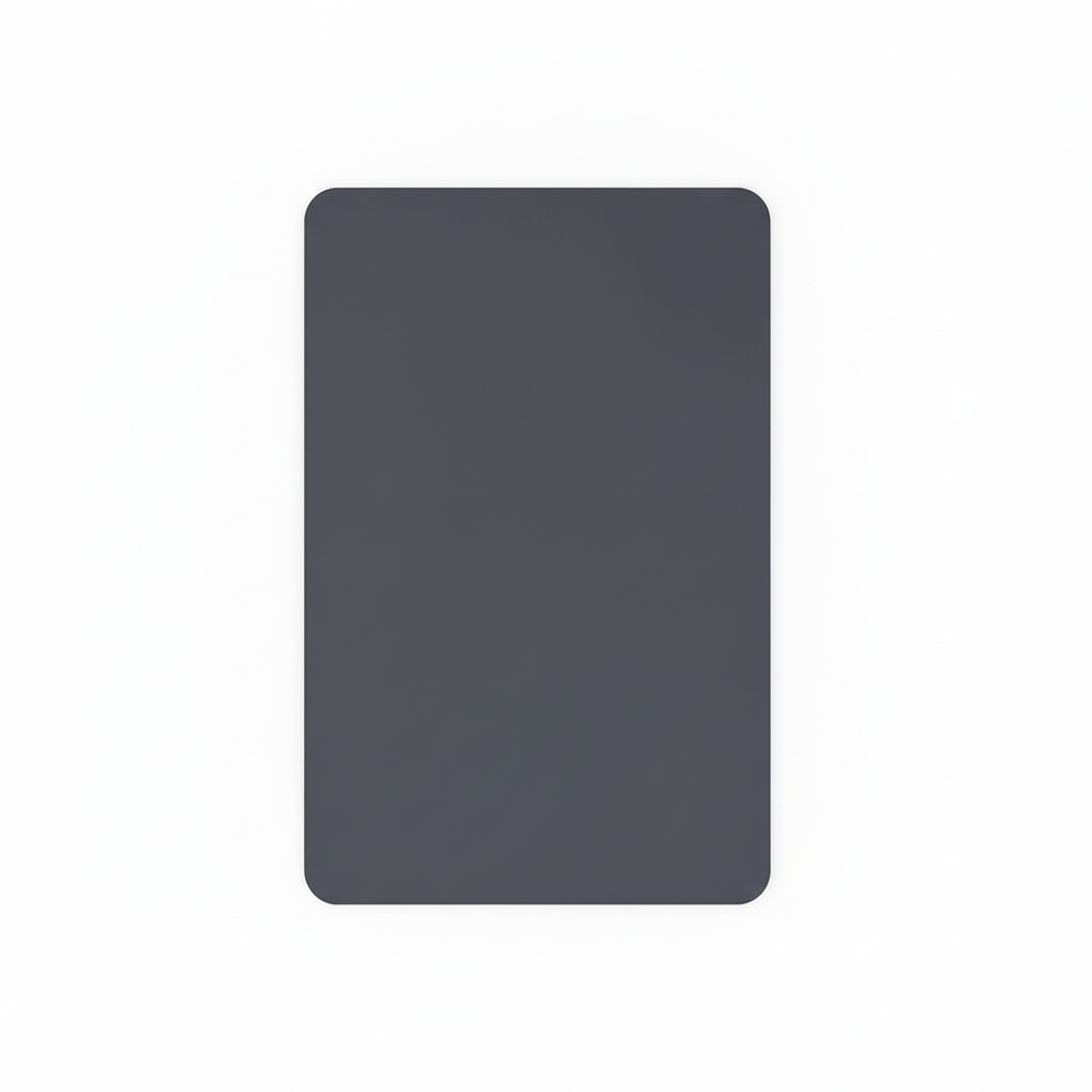 Grey mat overhead view