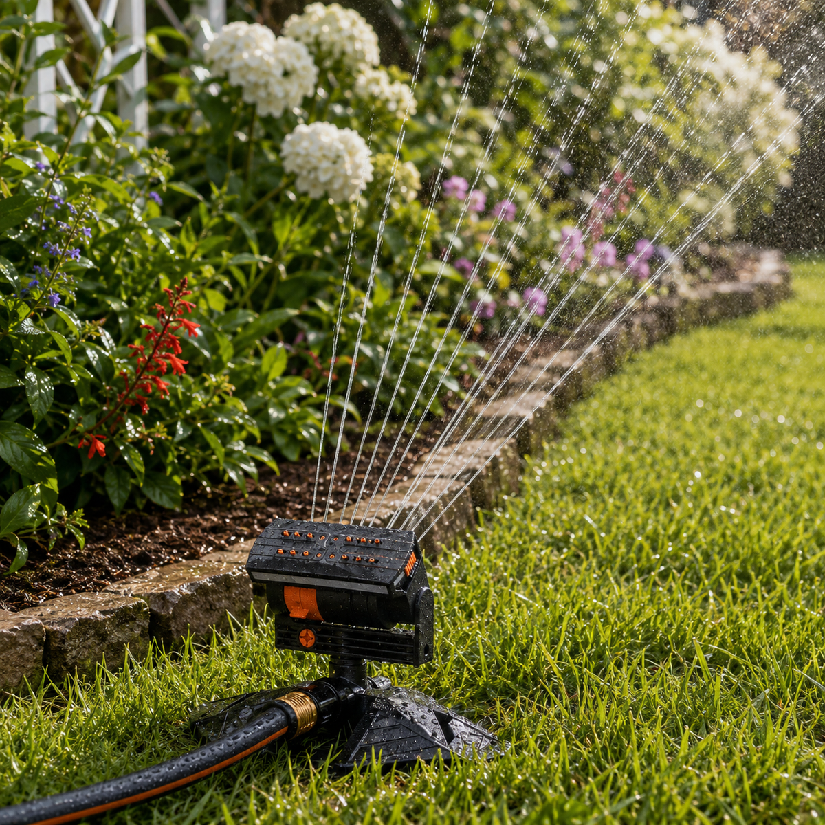 Adjustable Garden Water Sprinkler – Lawn Sprinkler