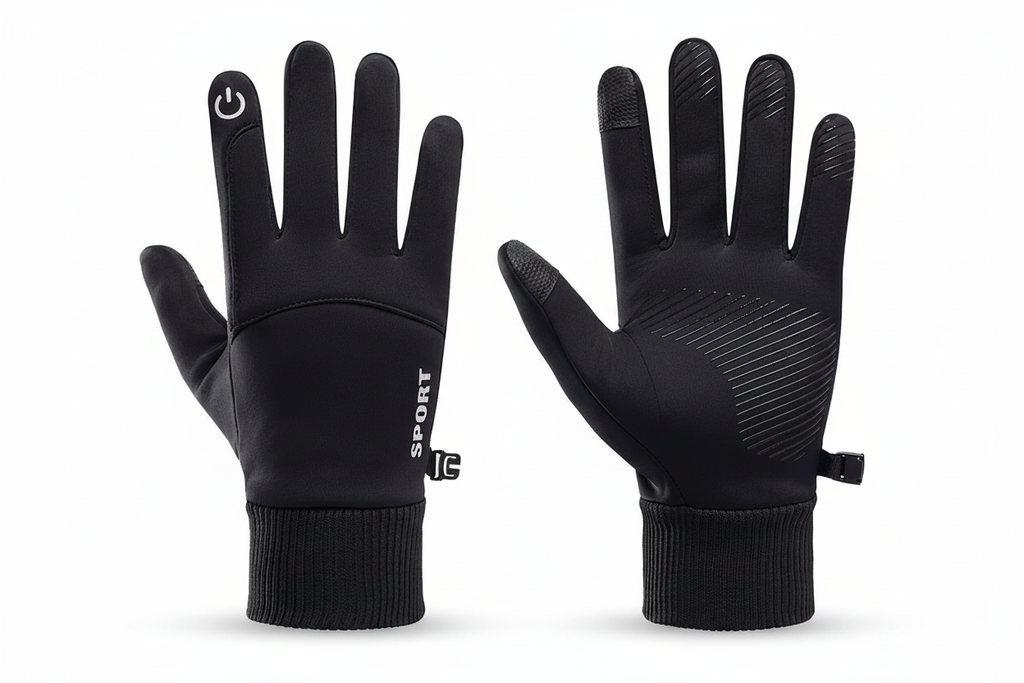 Insulated Waterproof Outdoor Gloves - left and right pair