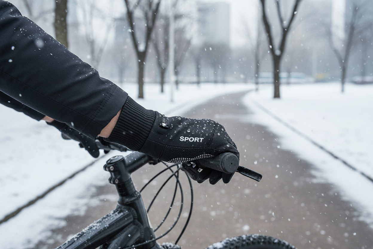 Insulated Waterproof Outdoor Gloves - winter cycling