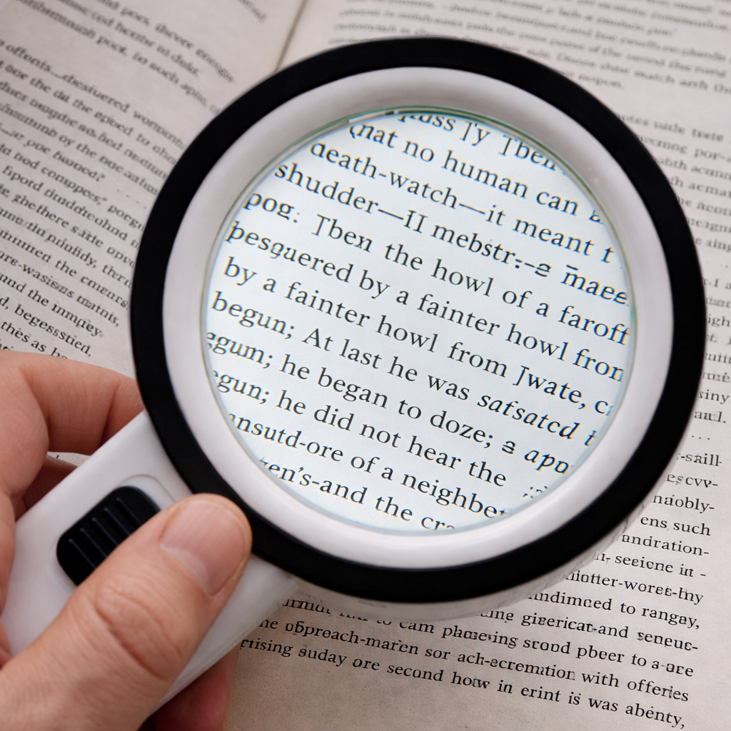 30X LED Magnifying Glass with Light (Handheld) – Small Print & Detailed Inspection