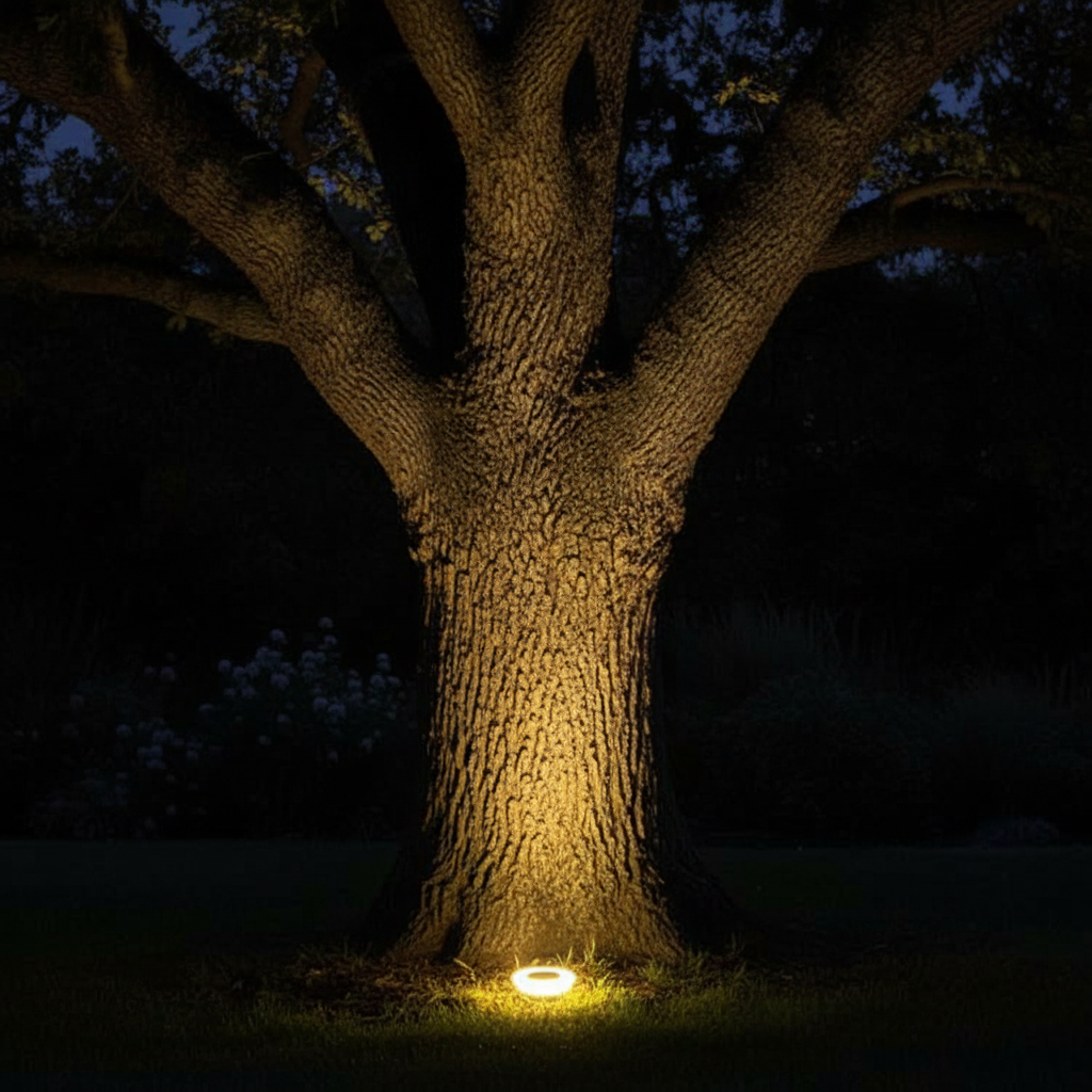 Oak Tree Uplighting