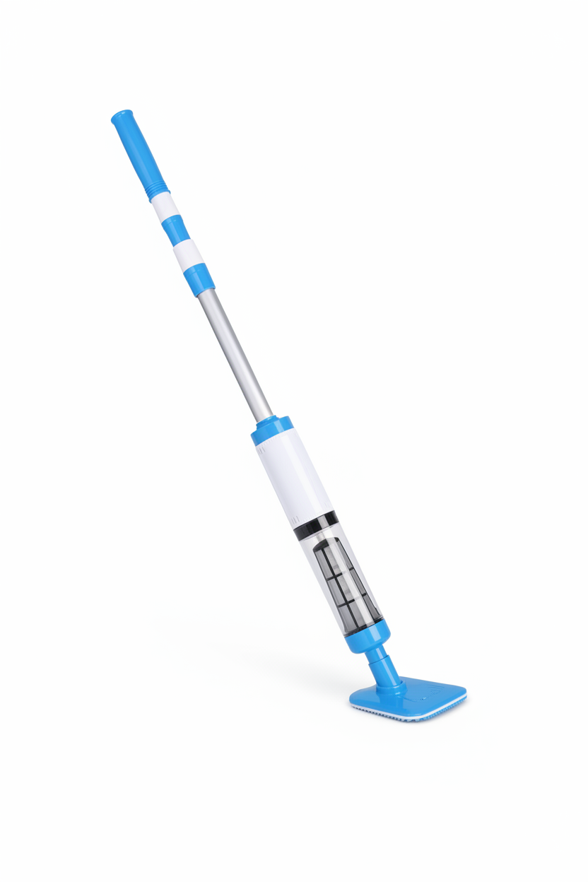 Pool vacuum - angled view