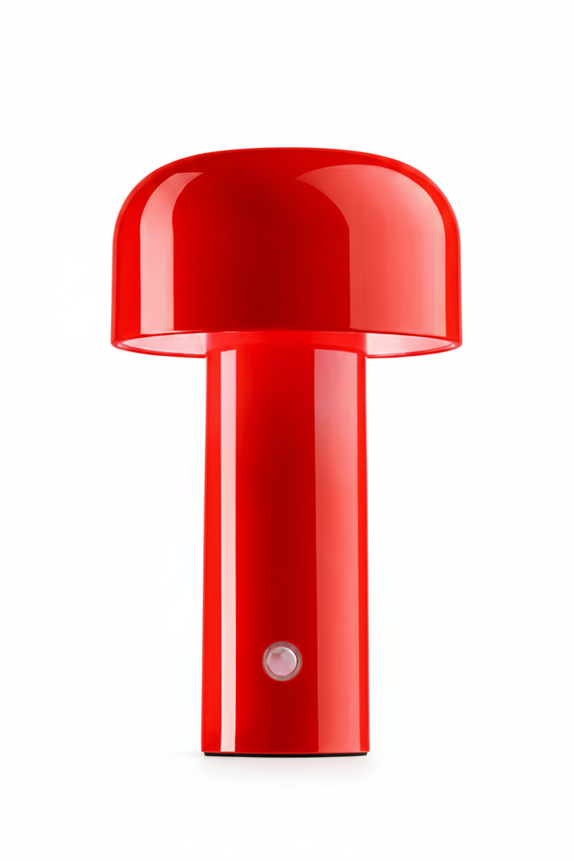 Red lamp - zoomed in