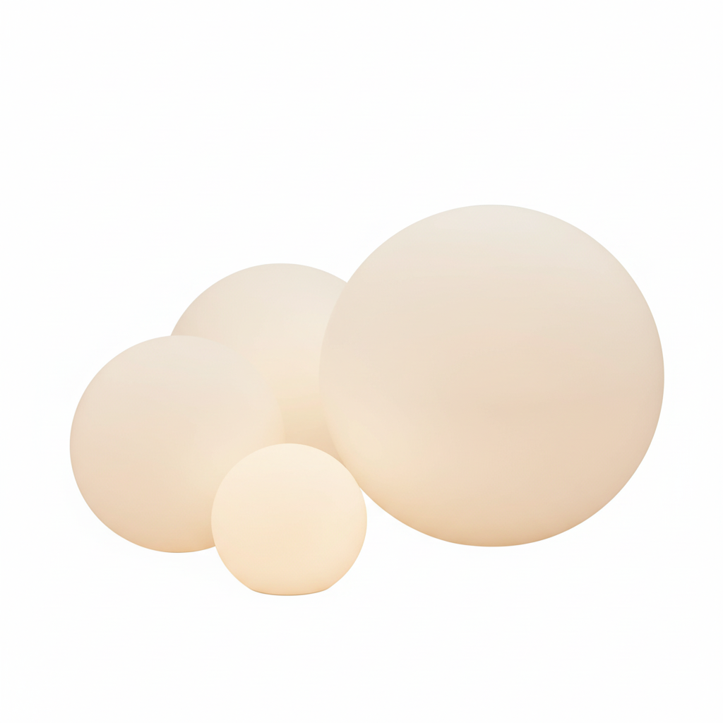 Solar Garden Lights White Background