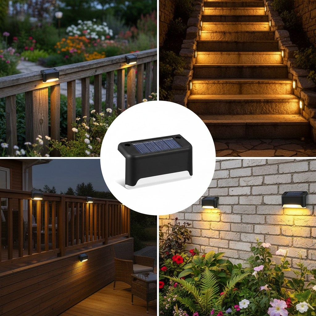 Solar Lights – Use Case Collage