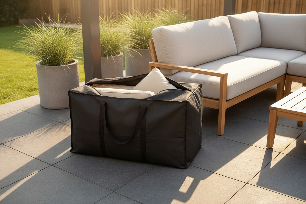 Storage Bag - modern patio cushion storage
