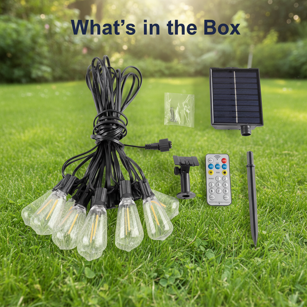 What's in the Box – Garden Background