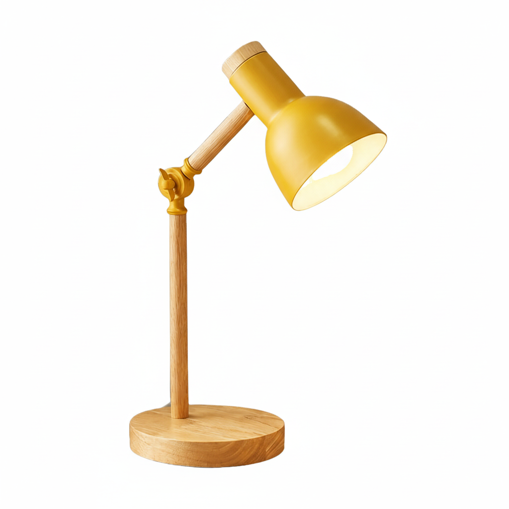 Yellow lamp - new angle zoomed